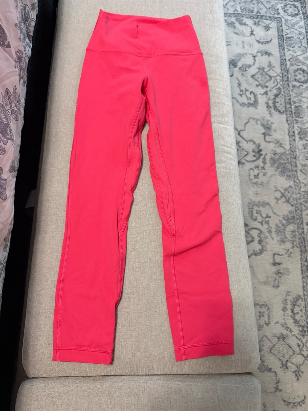 Women’s Bright Pink Active Leggings - Never Worn LuLu